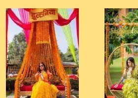 Circular Marigold Swing - Ahmedabad Event Management